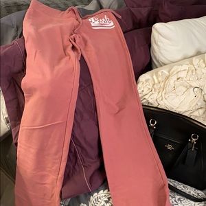 Pink booty popping sweats